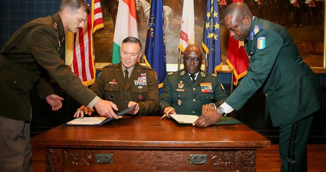 Sécurité et Défense : la Côte d’Ivoire et les Etats-Unis signent un partenariat stratégique, voici le contenu