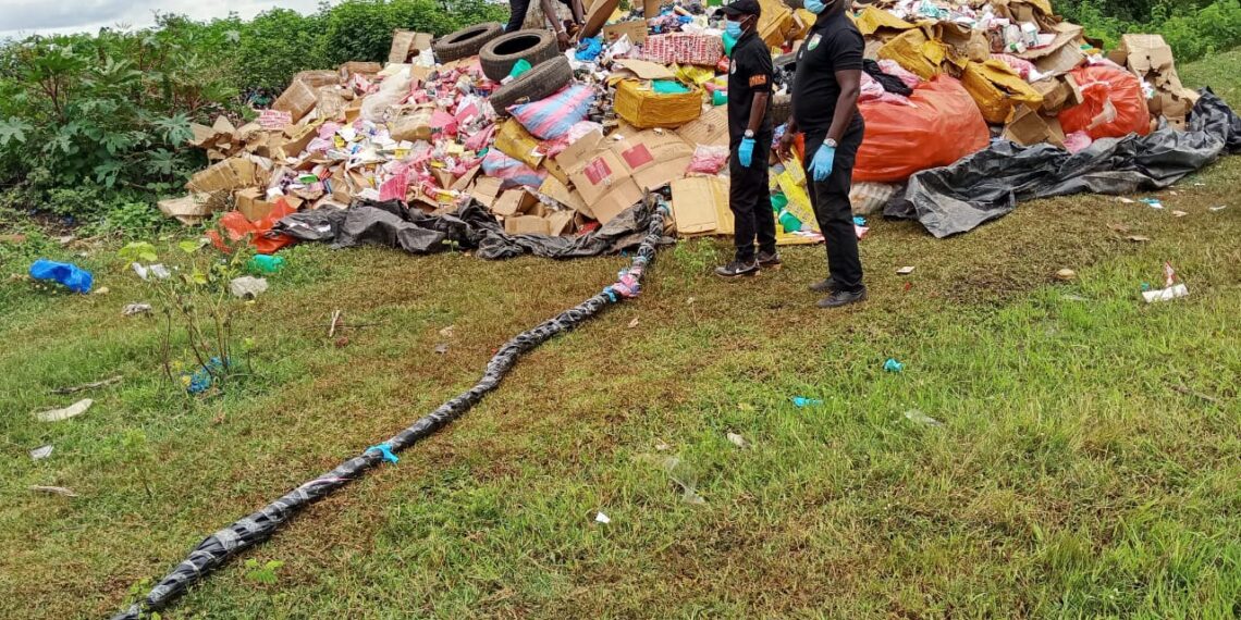 Poro, Bagoué, Tchologo : des tonnes de drogues de plus de 200 millions de F CFA incinérées à Korhogo