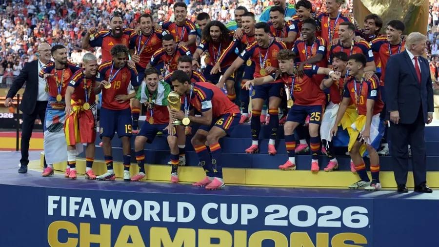 Espagne champion du monde de football