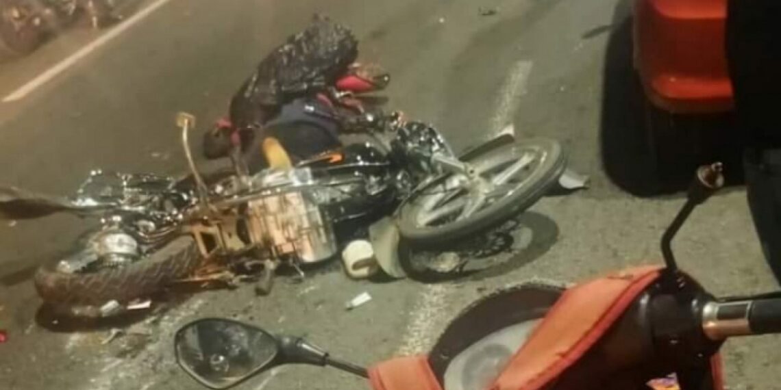 Accident impliquant des motos