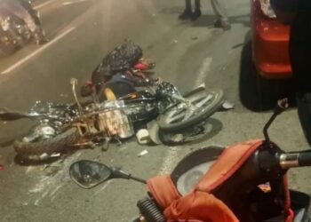 Accident impliquant des motos
