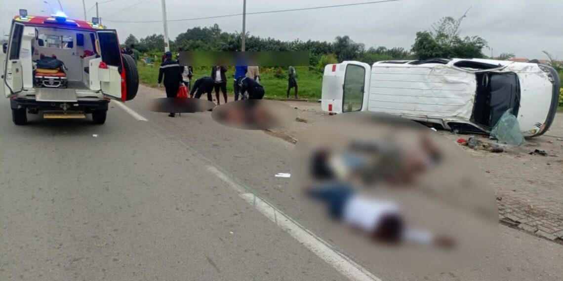 Accident route de Grand-Bassam
