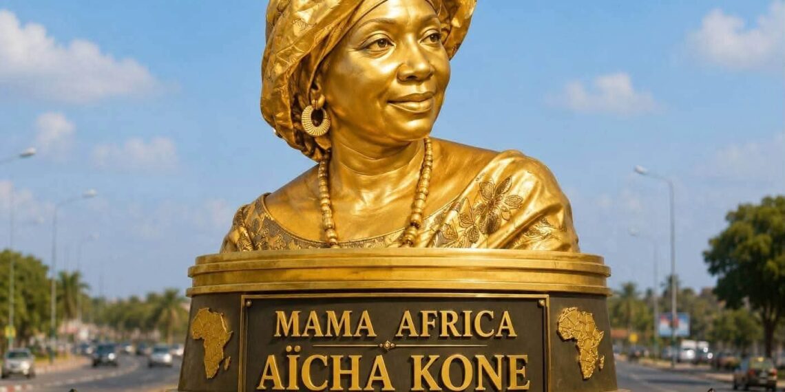 Aïcha Koné : son fils Shane Baba plaide pour une statue en hommage à la diva à Koumassi