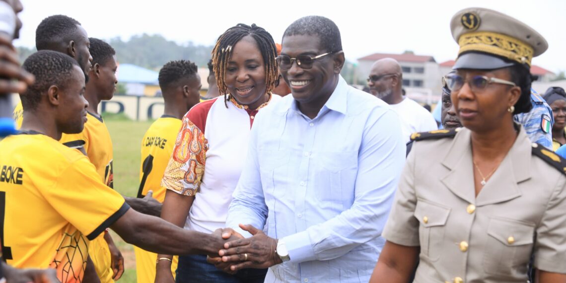 San Pedro/Demi-finales du tournoi régional de footballGrabo Commune et Dapo Iboké en finale