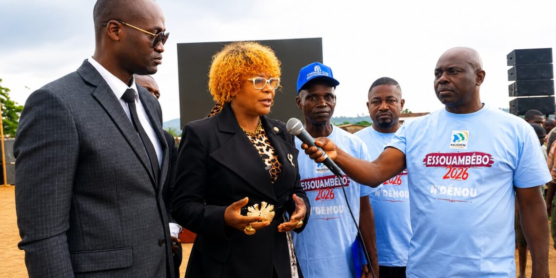 Promotion du genre : Jeannette Badouel, une première mission placée sous le signe de l’excellence et du développement à N’Denou