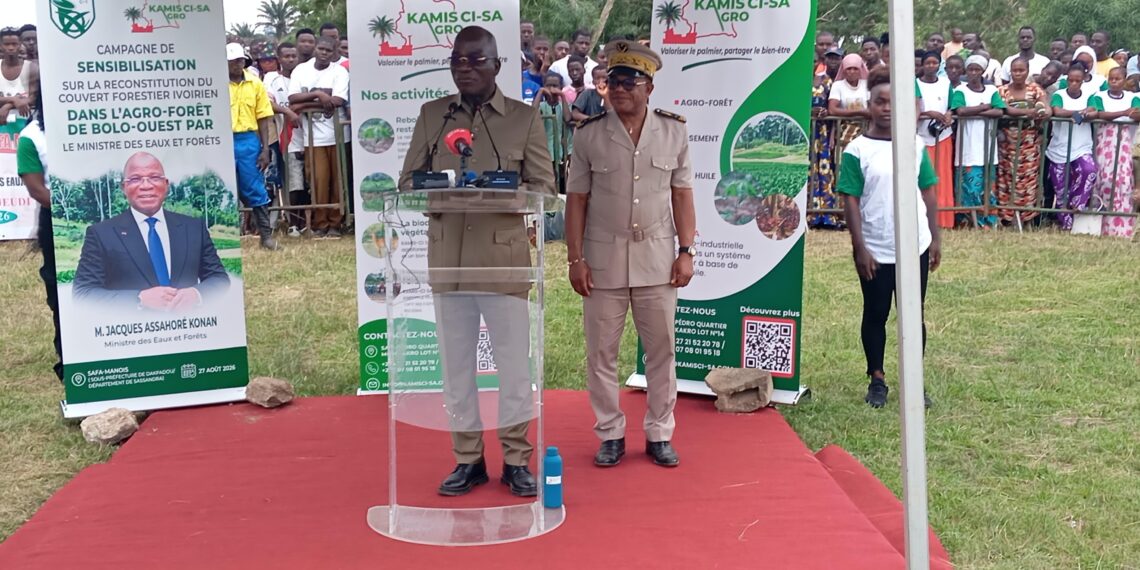Orpaillage illégal : Jacques Assahoré Konan invite les populations de Sassandra à dénoncer les contrevenants