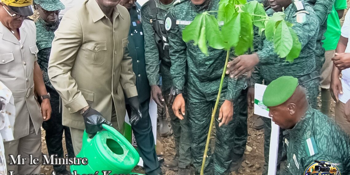 Gboklè / Campagne de reboisement et d’agroforesterie 2026 : le ministre Assahoré Jacques lance officiellement le projet de Bolo-Ouest