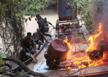 Orpaillage illégal : 16 interpellations et des dizaines d’équipements détruits dans plusieurs régions du pays