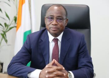 Le ministre Koffi N'guessan
