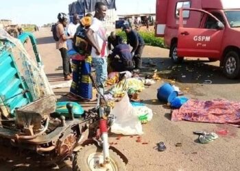 Bangolo : cinq personnes, dont un bébé, tuées dans une collision entre un camion et un tricycle