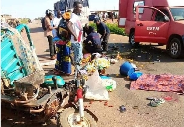 Bangolo : cinq personnes, dont un bébé, tuées dans une collision entre un camion et un tricycle