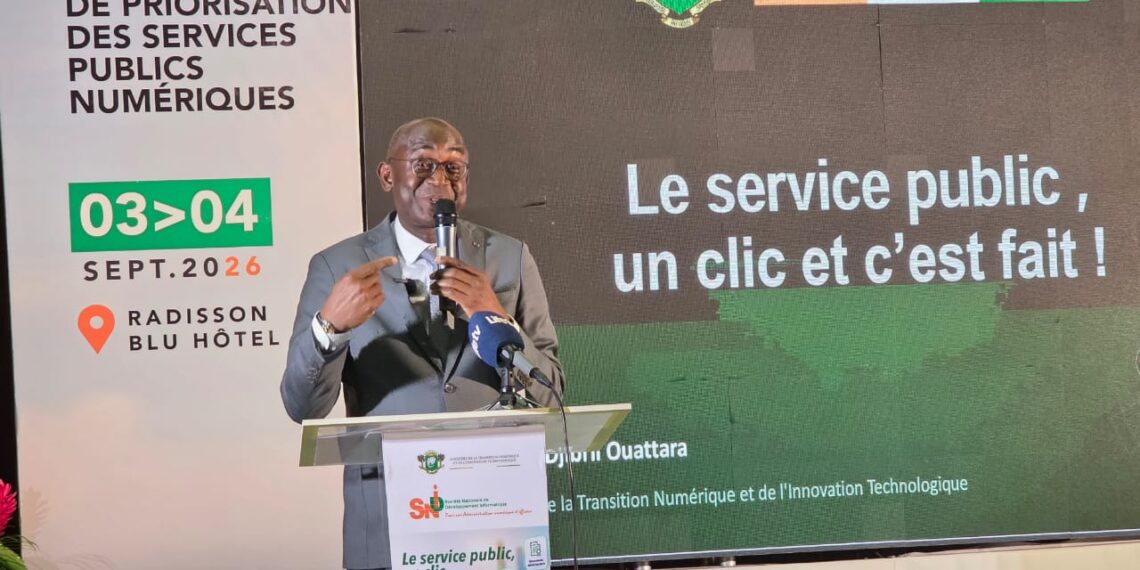 Le ministre Djibril Ouattara