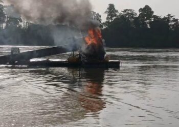 Orpaillage illégal : la BSSI détruit 29 dragues et 43 abris sur le Sassandra