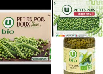 Alerte sanitaire : un lot de petits pois et carottes surgelés U BIO retiré du marché ivoirien, après la détection de la bactérie Listeria monocytogenes