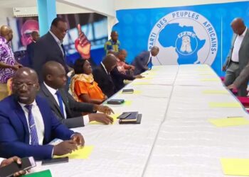 L'opposition ivoirienne réunie au siège du PPA-CI à Abidjan