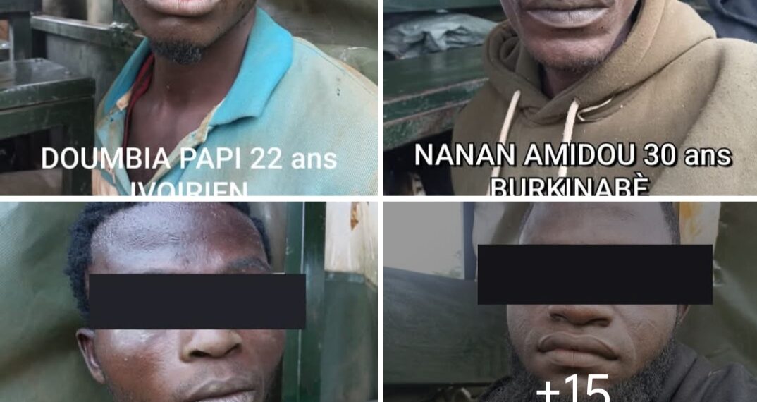 Orpaillage illégal : 7 personnes interpellées et plusieurs équipements saisis à Kokoumbo