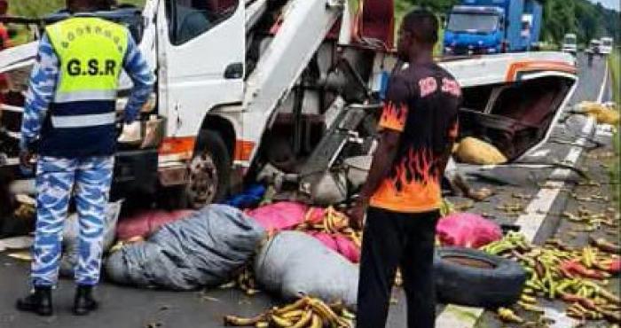Accident de la route : une collision fait un mort et plusieurs blessés au PK 80