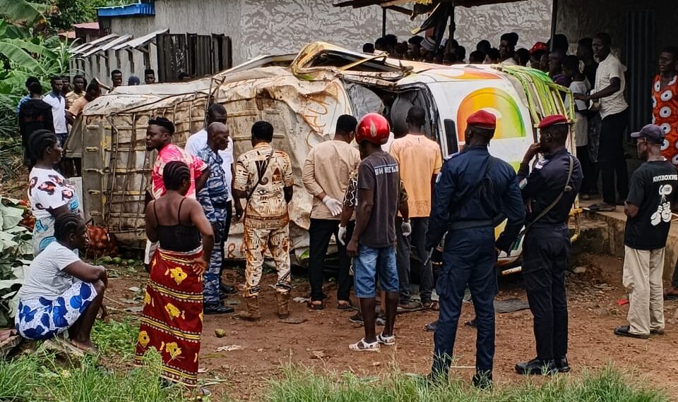 Bangolo : Un infirmier stagiaire tué dans une sortie de route d&rsquo;un véhicule massa
