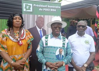 PDCI Bouaflé : le vice-président Trazié Bi Guessan rend hommage à Cowpply Bony, « un médecin des maux de la région »