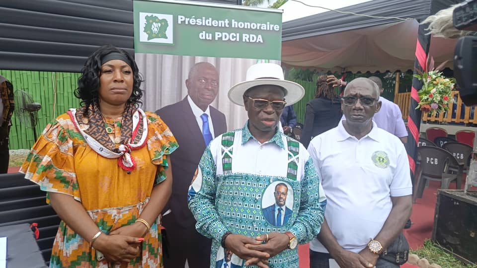 PDCI Bouaflé : le vice-président Trazié Bi Guessan rend hommage à Cowpply Bony, « un médecin des maux de la région »