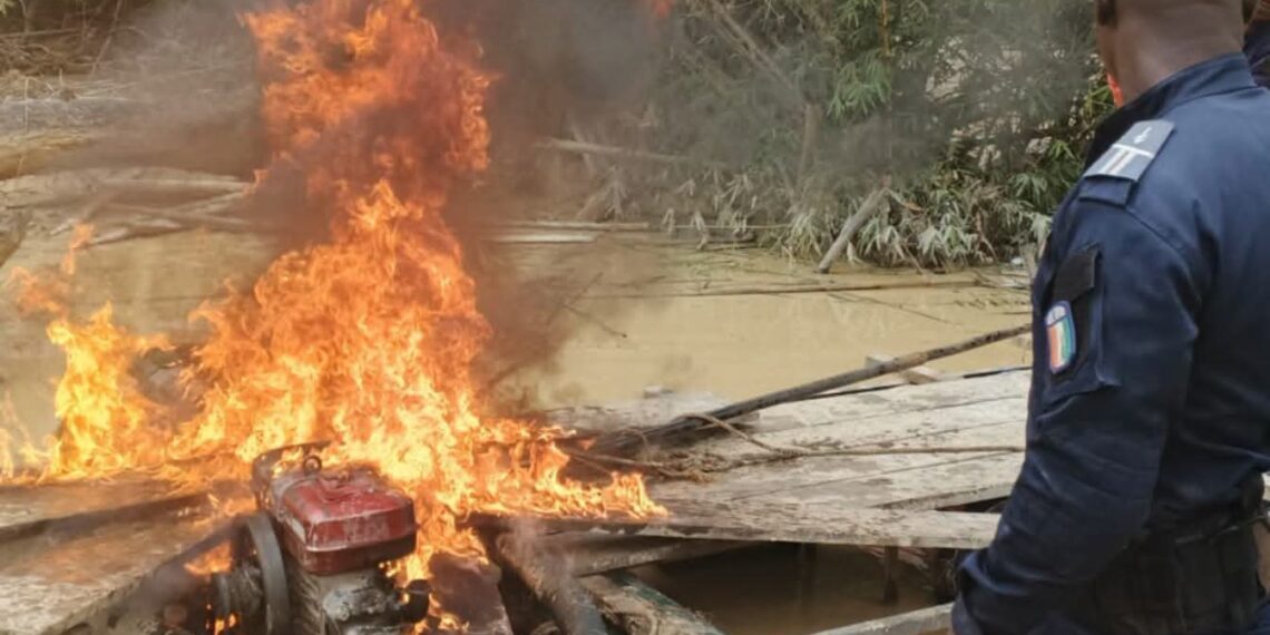 Orpaillage Yakasssé