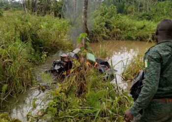 Buyo : deux dragues détruites dans une opération contre l’orpaillage illégal à Amanikro
