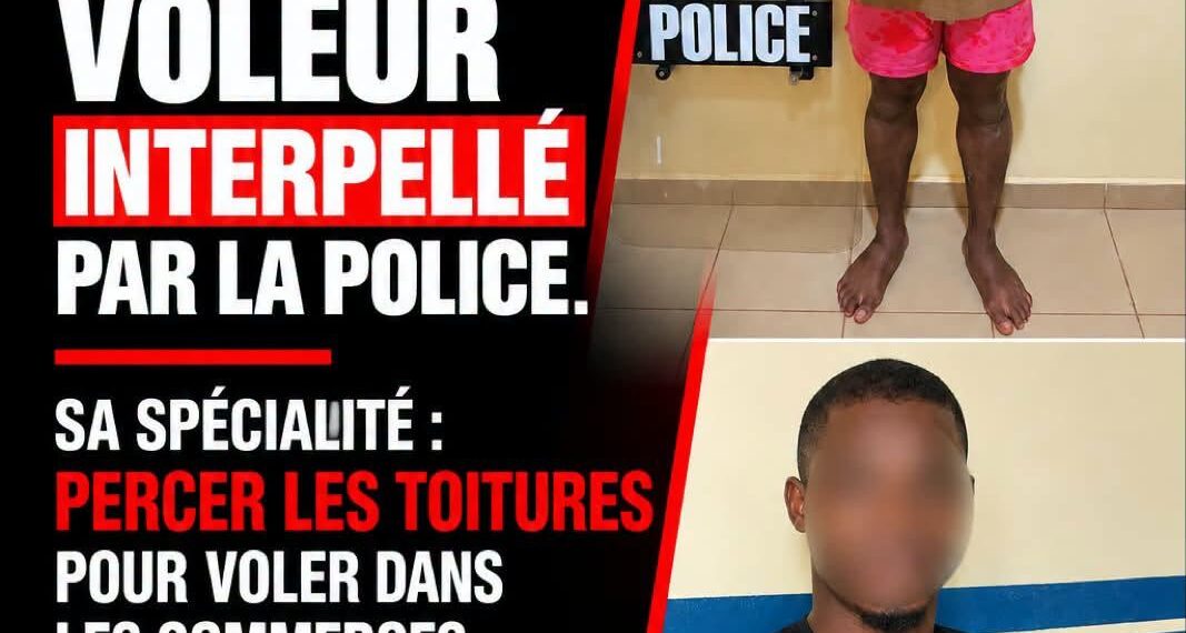 Daoukro : un cambrioleur opérant par les toitures tombe dans les filets de la police, son présumé receleur interpellé à Adjamé